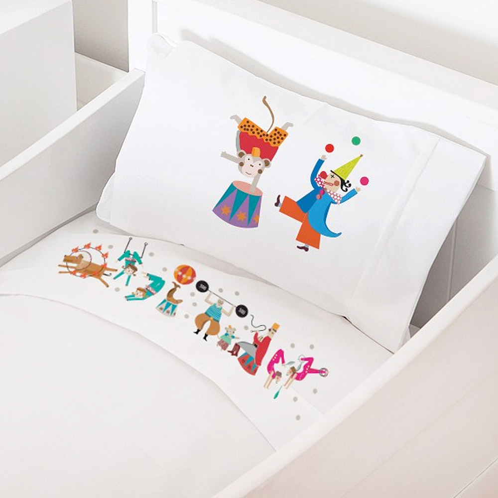 Tuyo Print - Juego De Sábanas Moisés - Colecho Circo
