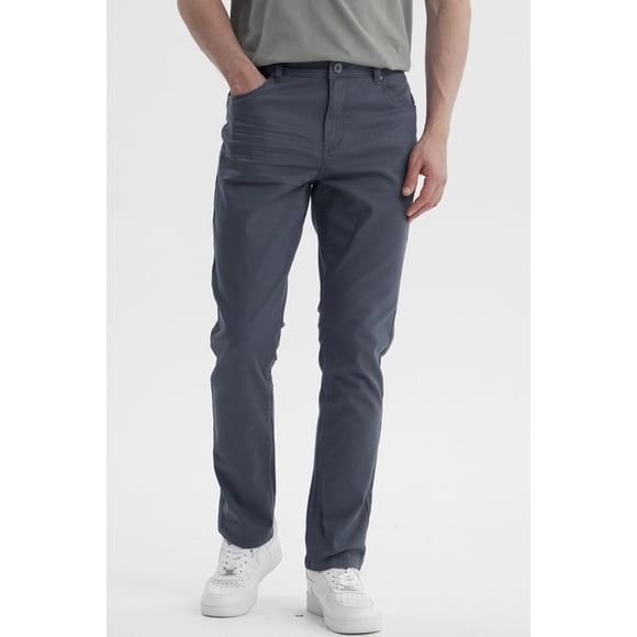 Jeans Hombre Slim Color Petroleo - ll