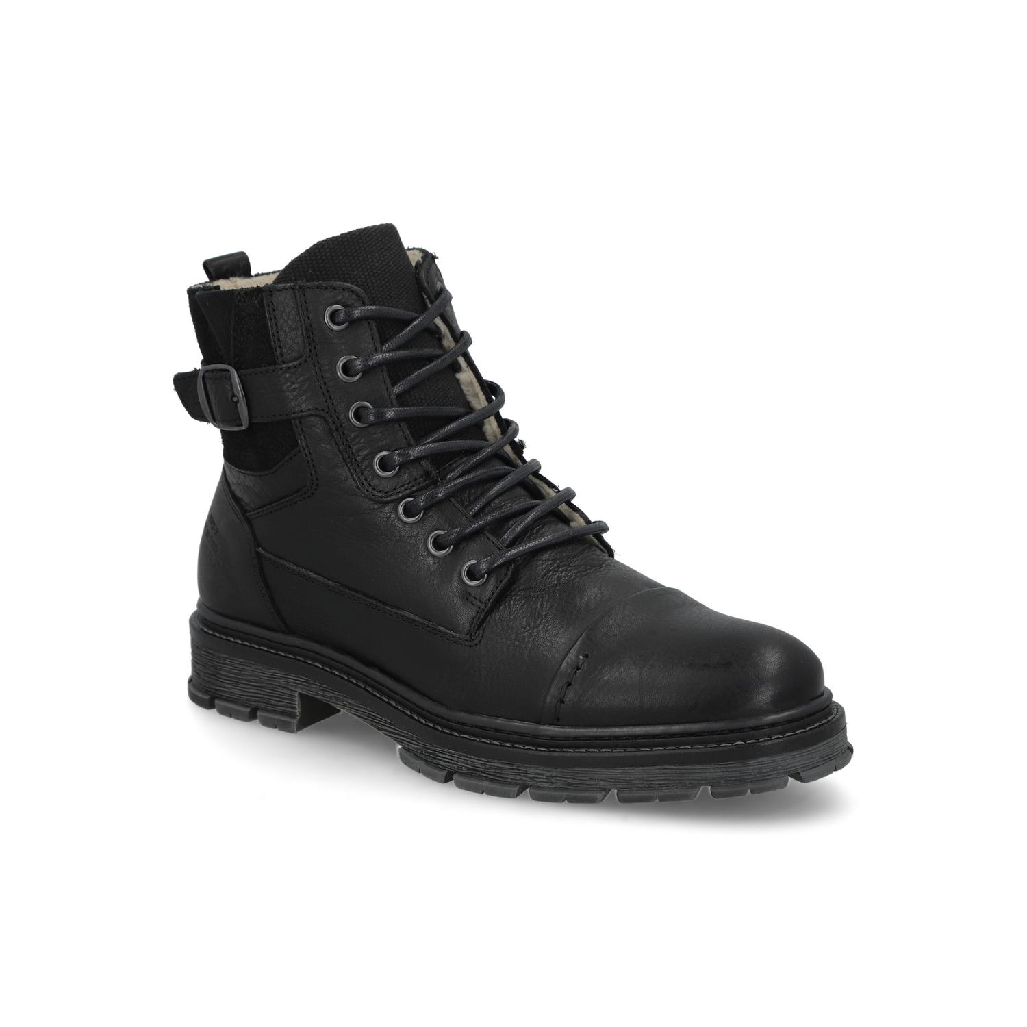 Bullboxer Botines Hombre Cuero Betws-6-80 Negro Negro 44