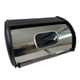 thumbnail image 4 of Caja de pan con tapa enrollable, contenedor de pan rústico para mostrador de cocina, cafetería, panadería, galletas, despensa de productos horneados Negro, 4 of 5