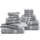 thumbnail image 2 of Juego De Toallas De Baño Luxury Grey Algodón 16 Piezas 600 G M², 2 of 9