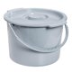 thumbnail image 1 of Balde para Comadre Médico con Tapa 11,4L Gris, 1 of 2