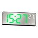 thumbnail image 3 of Reloj Despertador Digital Reloj De Escritorio Con Espejo LED Para El Festival Junto A La Escuela Hall, 3 of 3