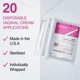 thumbnail image 2 of Aplicadores de crema vaginal de plástico desechables, paquete de 20, 2 of 7