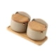 thumbnail image 4 of Condimento, Caja De Condimentos, Azucarero De Porcelana Para Café, Especias, Barra De Café, 2 Piezas, 4 of 5