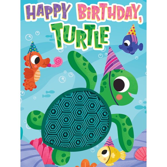 Libro infantil Little Hippo Happy Birthday Turtle I Ocean