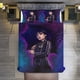 thumbnail image 3 of Wednesday Addams Duvet Cover Set 3 Piece Bedding Set Double Sided Printing Decorative Comforter Cover Set, 3 of 5