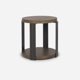 thumbnail image 1 of Mesa Lateral Circular Koli Nogal Marron, 1 of 6