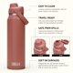 thumbnail image 2 of Botella de Agua CamelBak Thrive Chug Aislada Acero Inoxidable 946 mL, 2 of 9