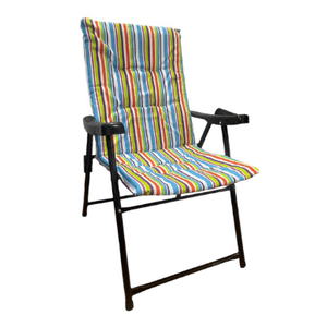 Mundo Shopping - Silla Reposera Acolchadas Jardín Playa Camping Plegable