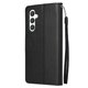 thumbnail image 4 of Funda Cartera para Samsung Galaxy 5 con Tarjetero, Soporte y Cordón - Protección Negro, 4 of 5