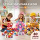 thumbnail image 5 of Bloques De Construcción Grandes 80 Piezas Para Niños Infantil rojo, 5 of 8