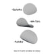 thumbnail image 3 of Almohadillas de malla para macetas LE TAUCI, 50 unidades, redondas de 5 cm para drenaje, 3 of 7