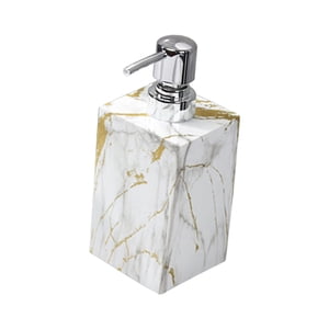 Bothyi - Dispensador De Jabón Con Textura De Mármol, Botella Decorativa Para Encimeras De Hotel Y Cocinas.