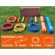 thumbnail image 2 of Juego de lanzamiento de anillos YDDS para interiores y exteriores con 5 postes y 16 anillos, 2 of 6