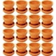 thumbnail image 1 of Mini macetas Juvale de terracota de 5 cm con platillos, paquete de 16 suculentas, 1 of 9