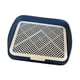 thumbnail image 3 of Inodoro Portátil Para Entrenamiento De Perros, Soporte Para Almohadilla Para Cachorros, Para Dormitorio, Hogar, Conejo, Azul Marino, 3 of 5