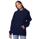 thumbnail image 5 of Sudadera con capucha Hanes EcoSmart Pullover Navy para hombre, 5 of 6