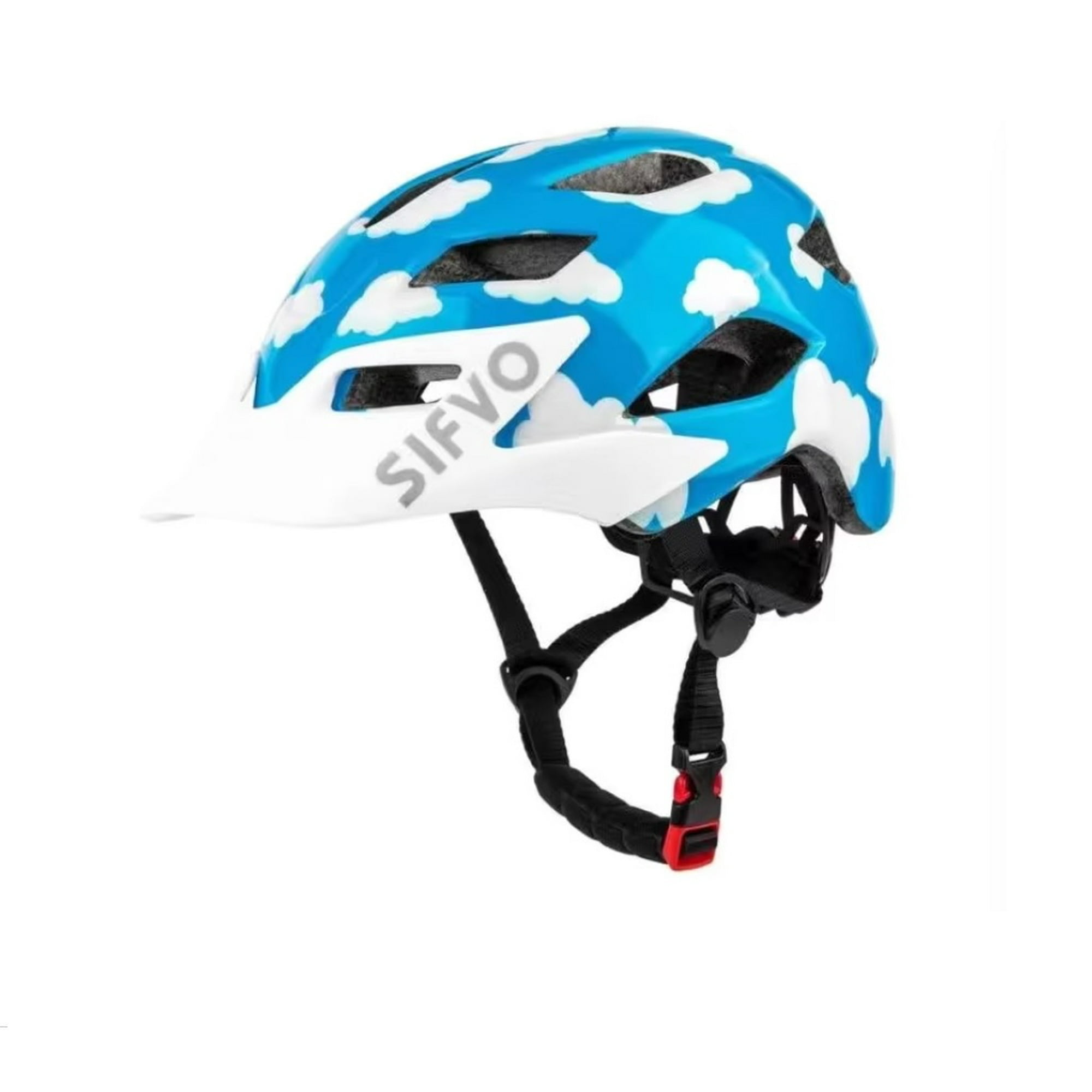 Vipnetwork - Casco Bicicleta Niños Sifvo Celeste