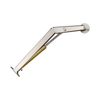 Magideal - Bisagra De Soporte De Tapa, Puntales De Gas De Aleación De Zinc, Resortes De Gas De Fácil Instalación Para Mesa De Exhibición, Cama, Armario, Ventana