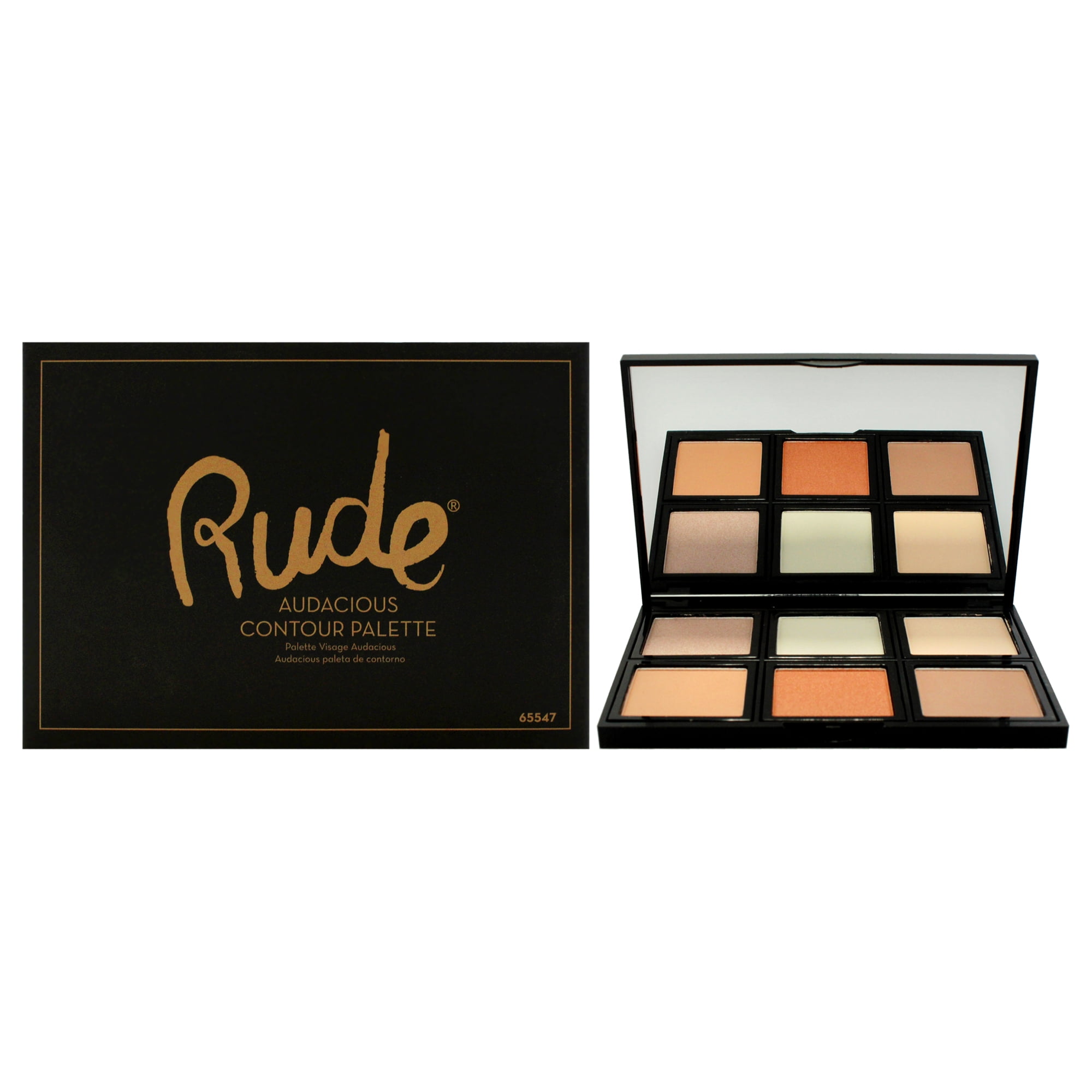 Paleta De Contorno Rude Cosmetics Audacious 18 Ml Mujer