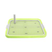 Magideal - Inodoro Para Perros De Interior, Urinario Para Cachorros, Inodoro Para Entrenamiento De Mascotas, Rejillas De Malla Para Inodoro, Bandeja Para Orinal Verde