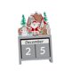 thumbnail image 3 of Figura De Calendario De Números De Navidad, Adorno De Madera Para Mesa, Navidad, Gris, 3 of 5