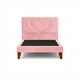 thumbnail image 5 of Cama Plaza y Media Corazón Rosado Base + Colchón Mery Design Excellence Plus, 5 of 9