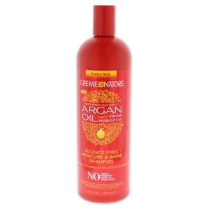 Champú Hidratante Y Brillante Sin Sulfato De Aceite De Argán De Creme Of Nature Para Unisex - Champú