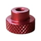 thumbnail image 2 of Tuerca De Pulgar Moleteada De Aluminio CNC Anodizada Buena Sensación De Mano Torque Grande Flat Red, 2 of 5