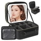 thumbnail image 1 of Bolsa de maquillaje de viaje Behaesty con espejo LED de doble capa, 1 of 9