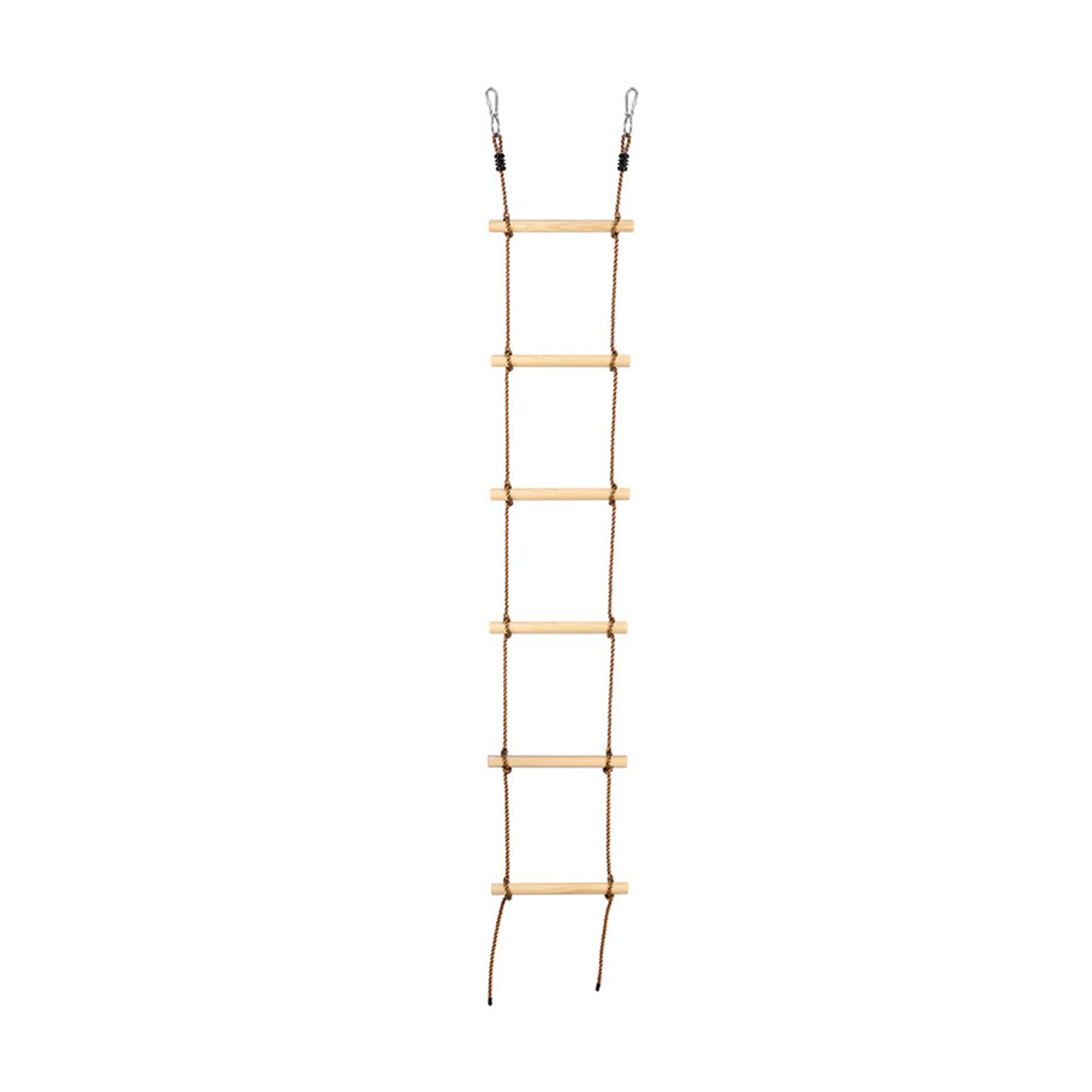 Magideal - Escalera De Cuerda Para Escalar, Escalera De Cuerda Colgante, Marco De Escalada De 6 Secciones, Entretenimiento, Escalera De Escalada Práctica Portáti