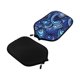 thumbnail image 2 of 2 Piezas De Neopreno Pickleball Paddle Cubierta Con Cremallera Funda Protectora Azul Real Negro, 2 of 5