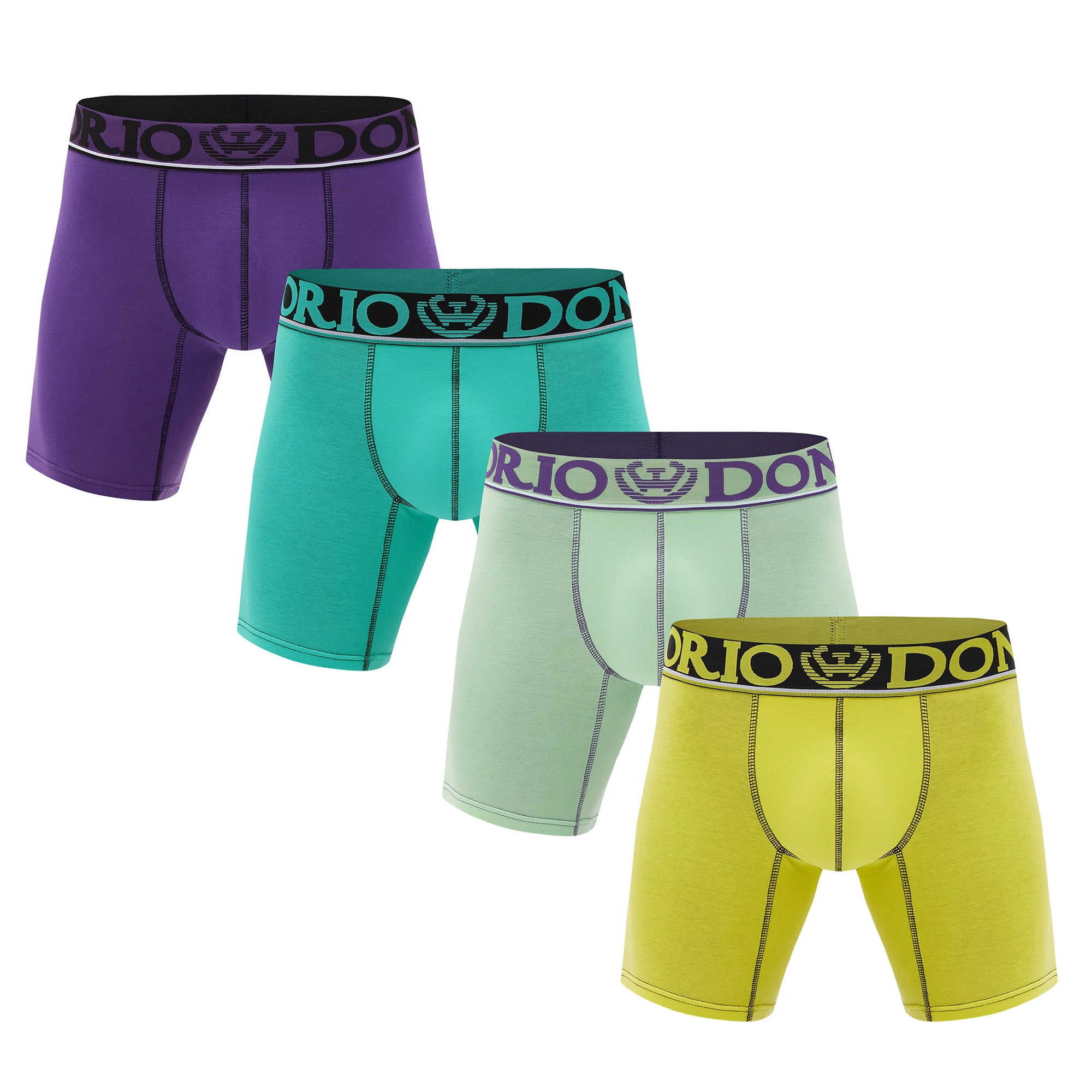 Giovacchino - Pack De 4 Boxer Medio Algodón Hombre