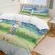 thumbnail image 1 of Natsume's Book of FriendsCartoon Collection 3-Piece Comforter Set, Personalized Bedding Decor for Kids And Teens Bed Sheets, 1 of 5