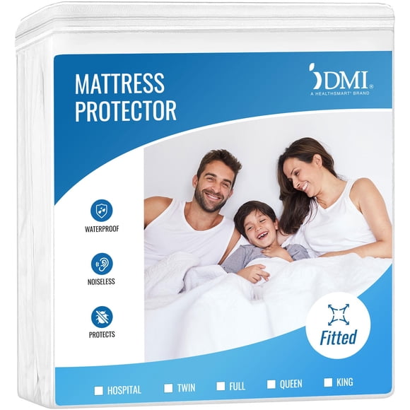 Protector de colchón DMI 91x203x15 cm impermeable y silencioso