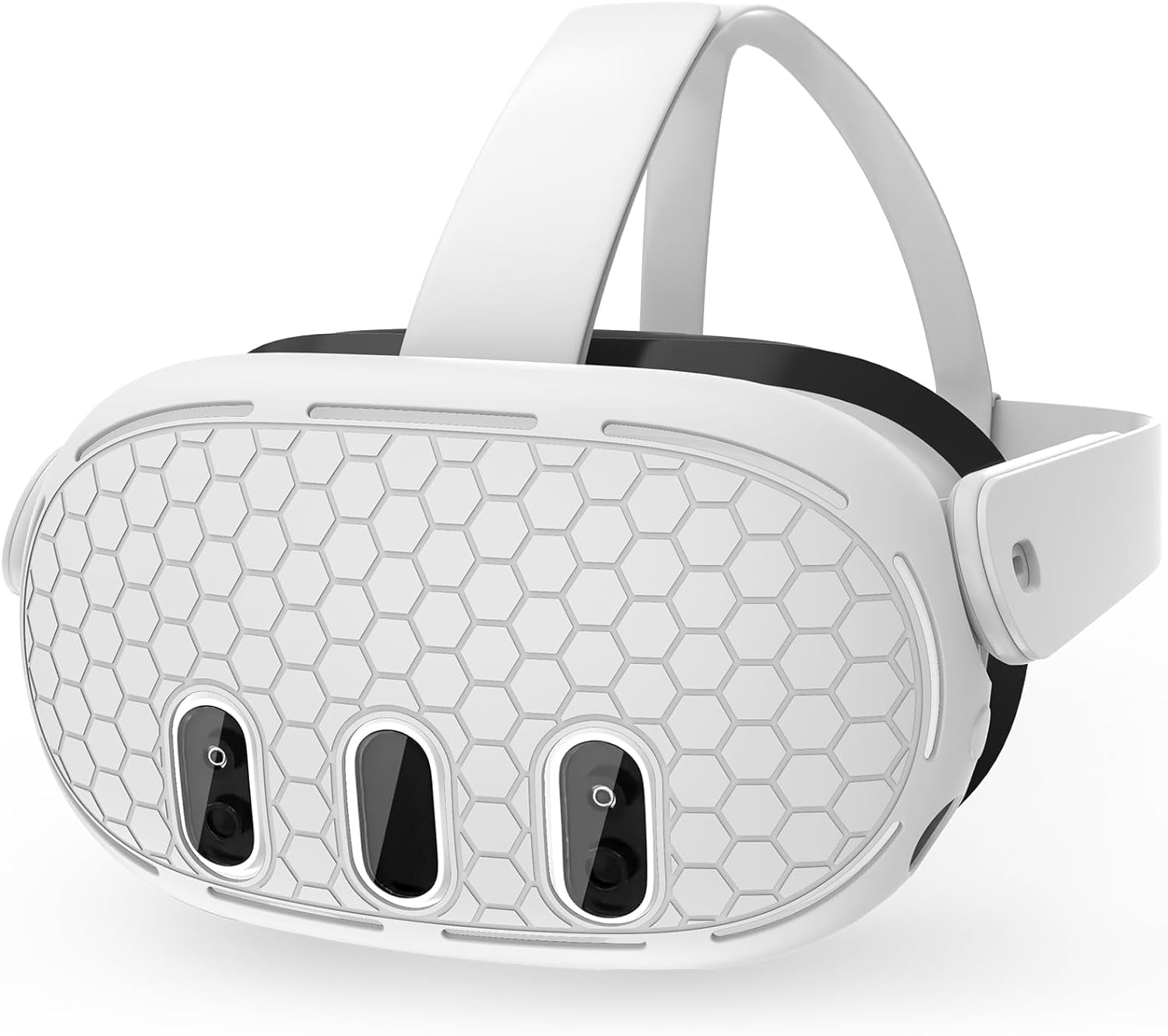 Cubierta Protectora Silicona Aaronmei Meta Quest 3 Blanco