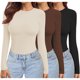 thumbnail image 1 of Poleras Mujer Manga Larga Ekouaer Pack x3, 1 of 3