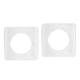 thumbnail image 3 of 2x Placa De Refuerzo Para Puerta, Placa Para Pomo De Puerta, Soporte Para Placa De Fijación Para Manija De Puerta, Color Blanco, 3 of 5