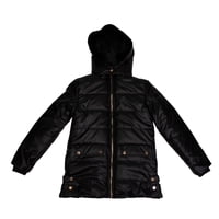 Parka Niña Negro Pillin