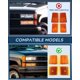 thumbnail image 2 of Combo de faros delanteros y traseros Nilight para Chevy Silverado 94-98, 2 of 9
