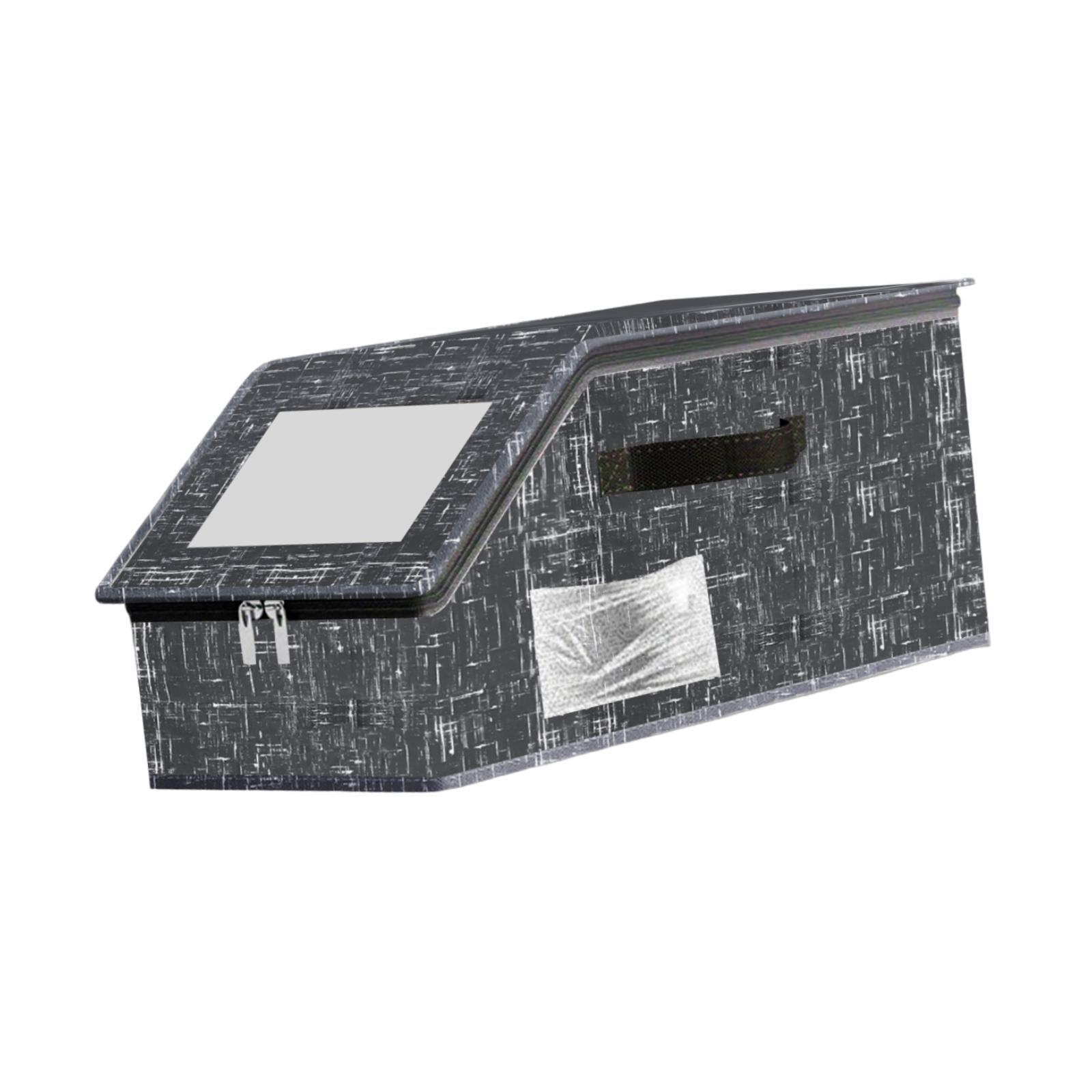 Bothyi - Organizador De Gorras De Béisbol Con Cierre De Cremallera Multifuncional De Cartón Negro