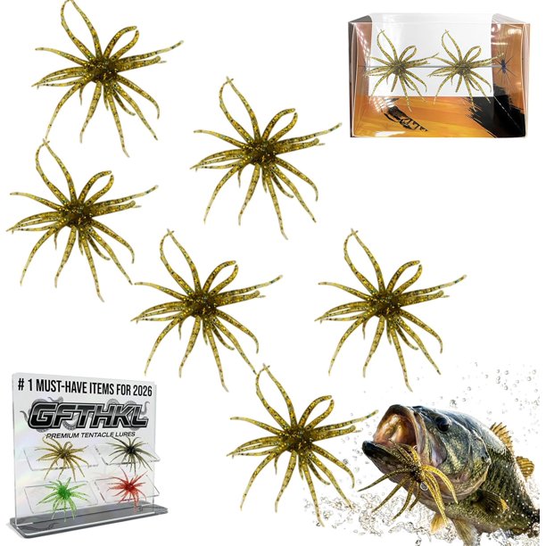 Señuelo criatura tentáculo delicadeza realista hundimiento lento plástico blando pesca lubina