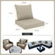 thumbnail image 2 of Juego de cojines para asiento exterior Favoyard impermeable 56 x 61 cm, 2 of 6