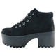 thumbnail image 3 of Botin Estrella Alto Negro Danicolle, 3 of 4