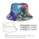 thumbnail image 2 of Hechizada Sombrero bucket para adultos, gorra de protección solar, sombrero de pescador plegable para viajes al aire libre, pesca y actividades de verano, 2 of 6