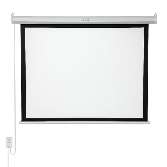 Telón 100 pulgadas Eléctrico con control 200 x 150 cm LEVO