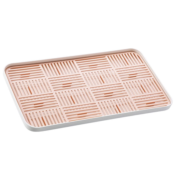 Fregadero De Cocina, Escurridor Lateral, Bandeja De Café, Estante Multiescena, Organizador, Color Rosa, Talla L