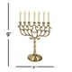thumbnail image 3 of Temple Menorah Ectoria, 7 ramas, latón (tamaño mediano), 23 cm, 3 of 3
