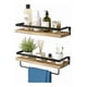 thumbnail image 1 of Repisas Flotantes de Madera Modernas Kit 2 Café, 1 of 3